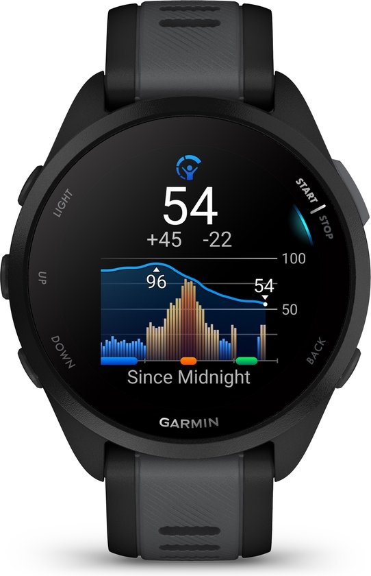 Garmin Forerunner 165 Black/Slate Grey - Smartwatch