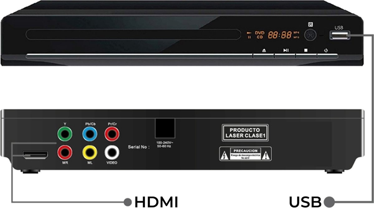 Denver DVH-7784 - DVD speler