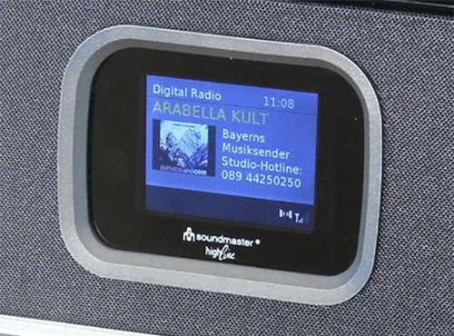 Soundmaster NMCDAB990BLA Zwart - Radio