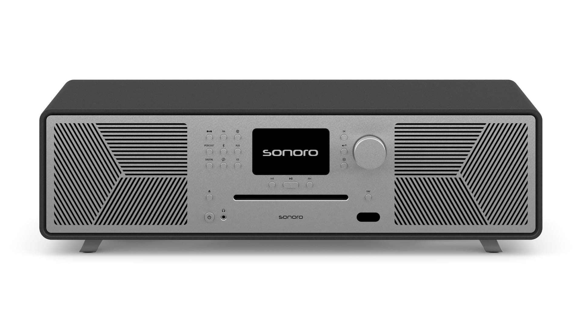 Sonoro Meisterstuck II Gen.2 Mat grafiet - Radio