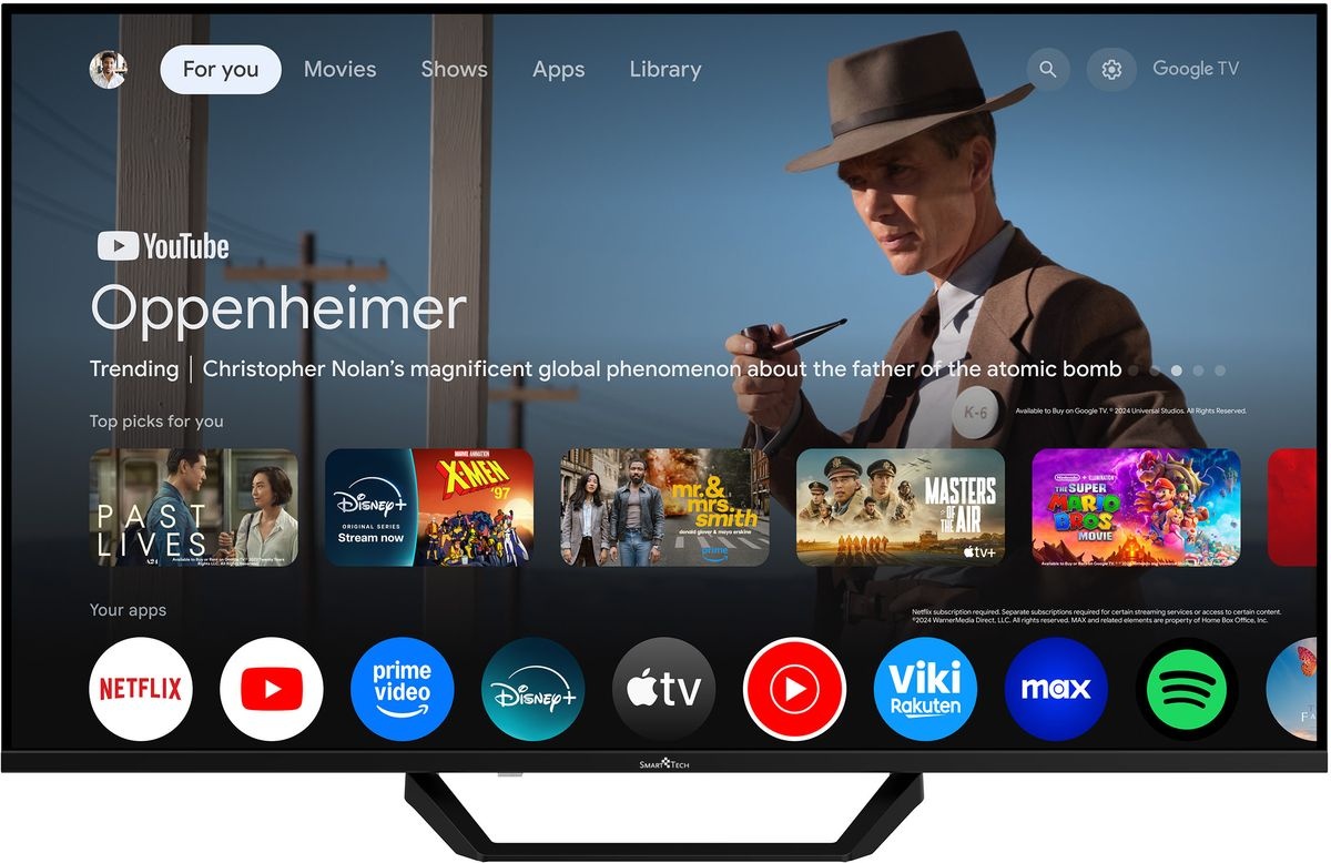 Smart Tech 43QG02V2 - QLED TV