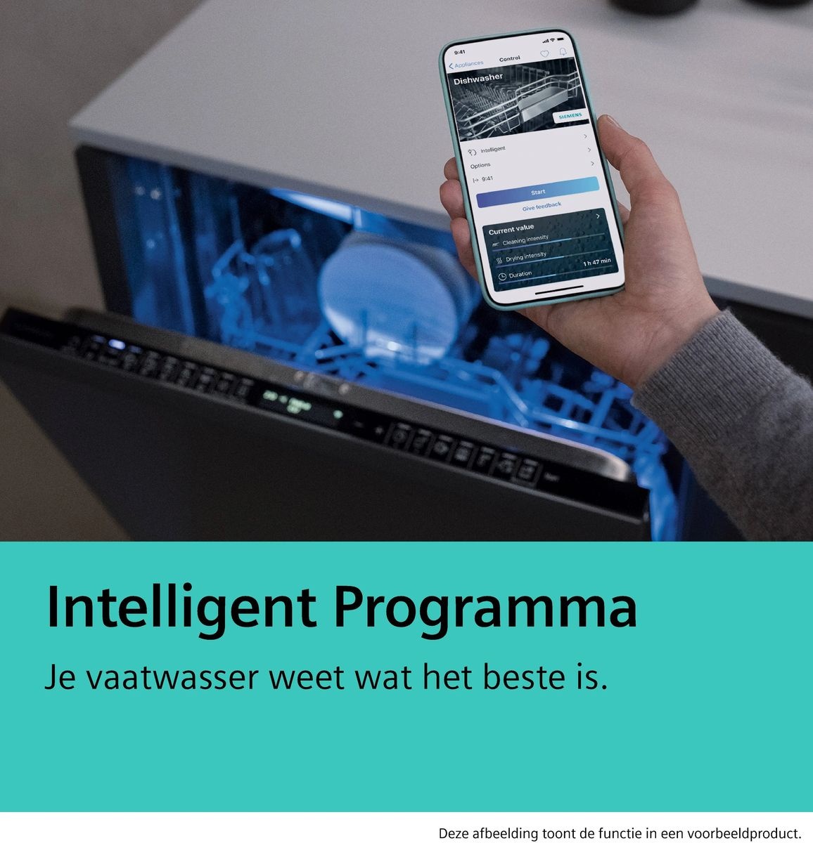 Siemens SX65ZX21BE iQ500 extraKlasse - Inbouw vaatwasser