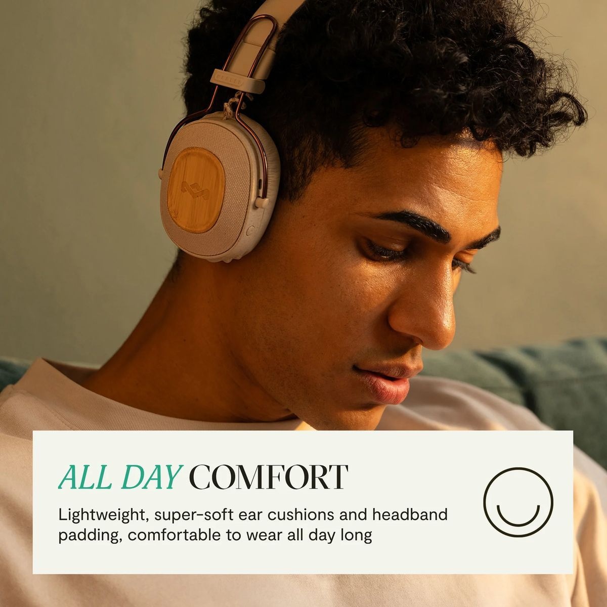 House of Marley Positive Vibration Riddim Cream - Draadloze koptelefoon