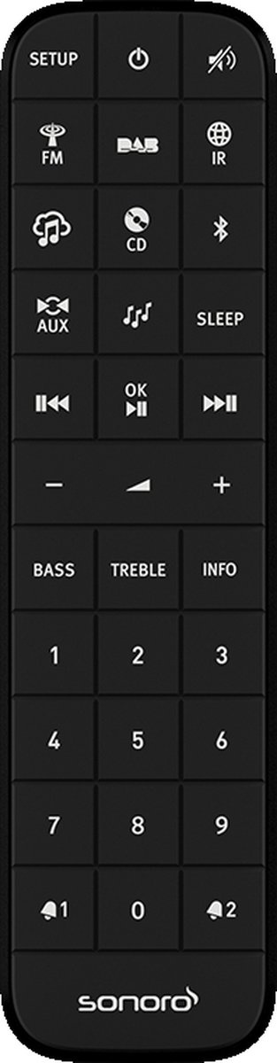 Sonoro ELITE X Zilver - Radio