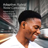 House of Marley Trenchtown ANC Wireless Signature Black - Draadloze oordopjes