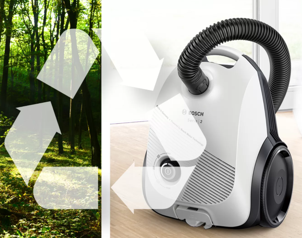 Bosch Serie 2 BGLS2WH1H - Stofzuiger met zak