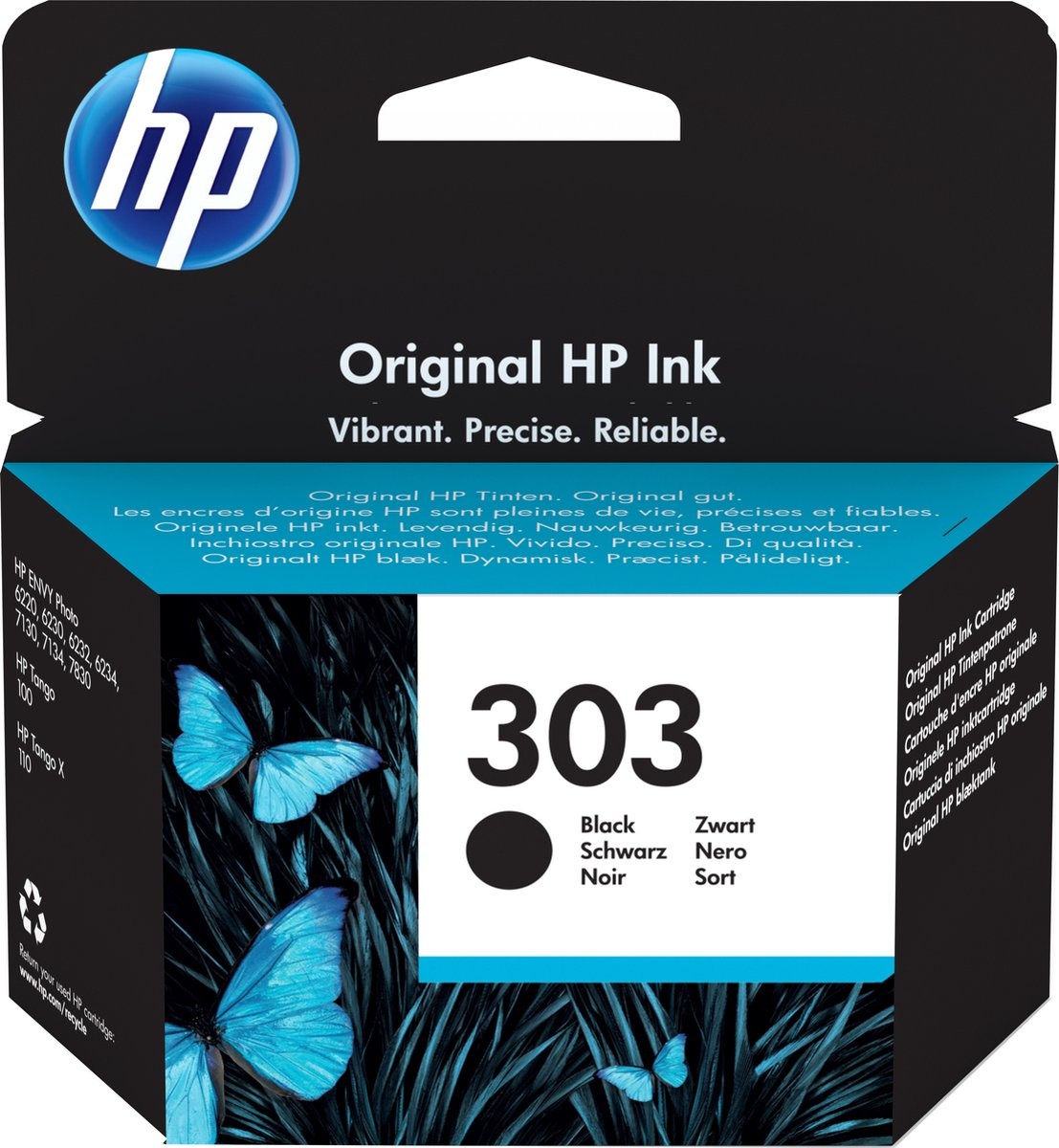 HP 303 Zwart - Inktcartridge