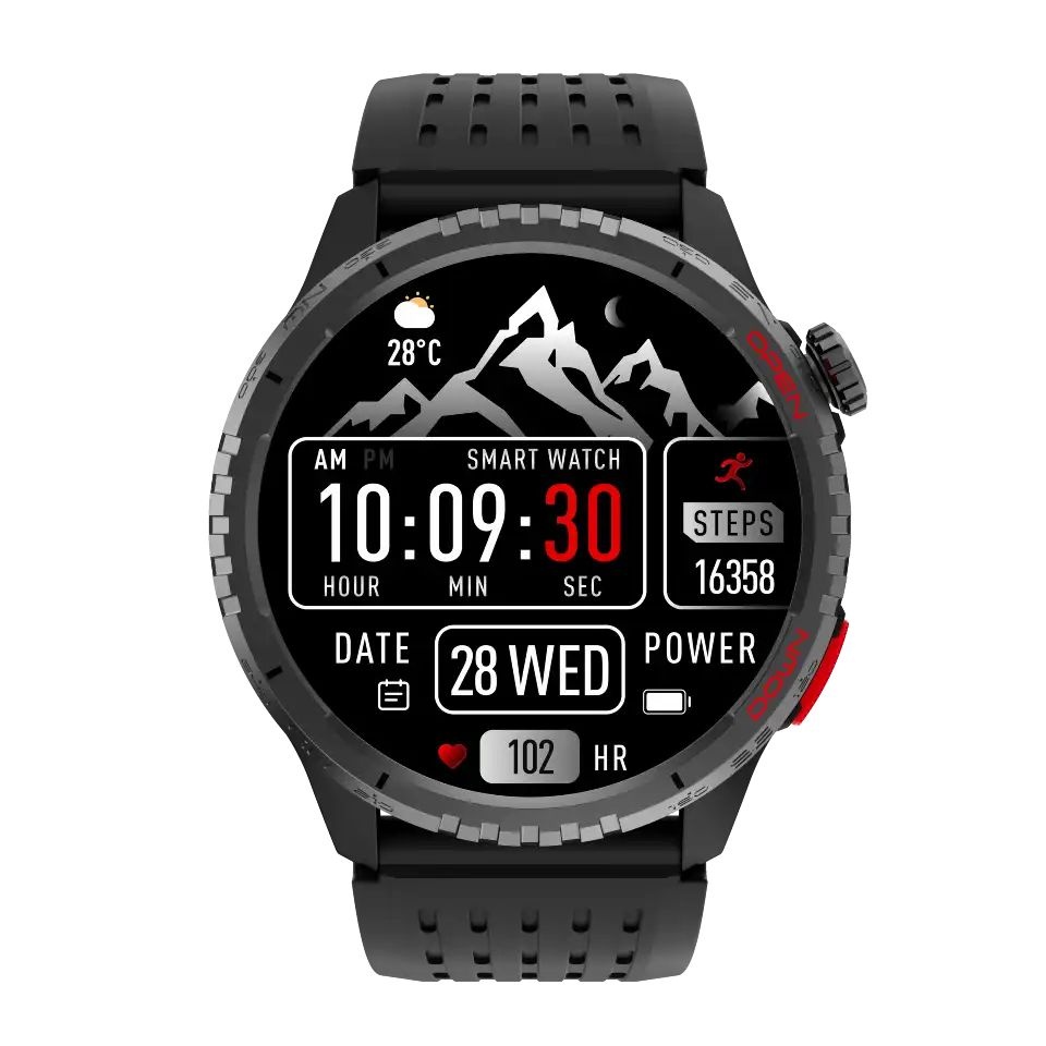 Denver SWG-345B Zwart - Smartwatch