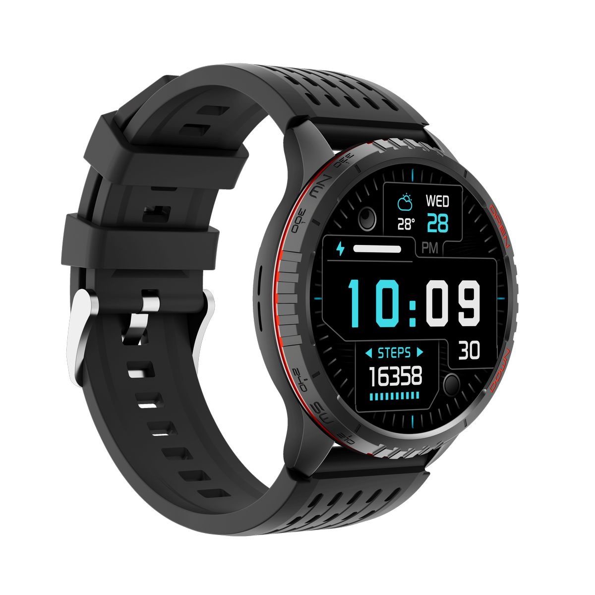 Denver SWG-345B Zwart - Smartwatch