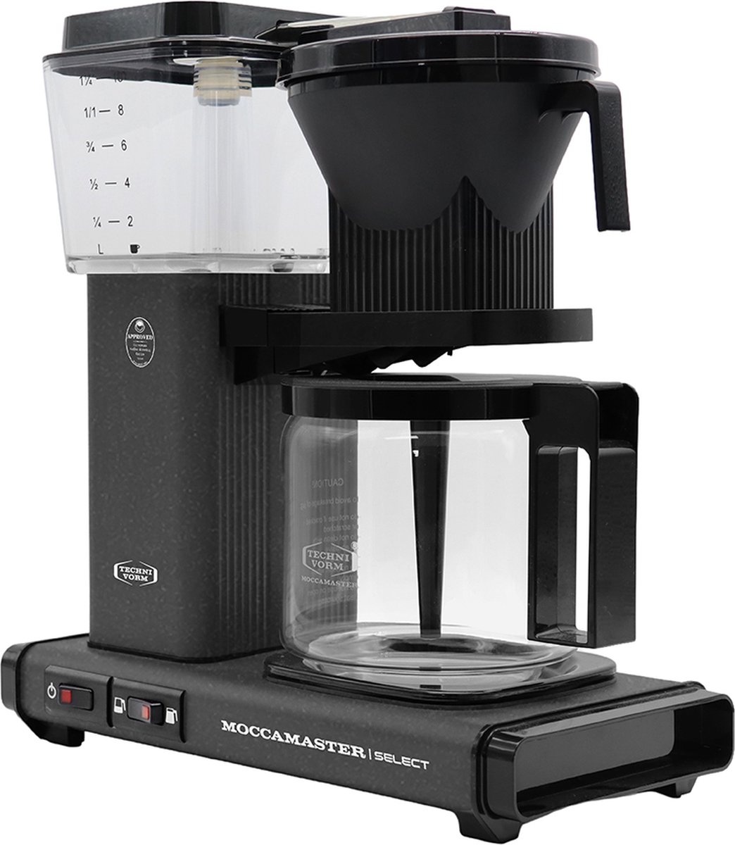 Moccamaster KBG Select (Stone Grey) - Koffiezetapparaat