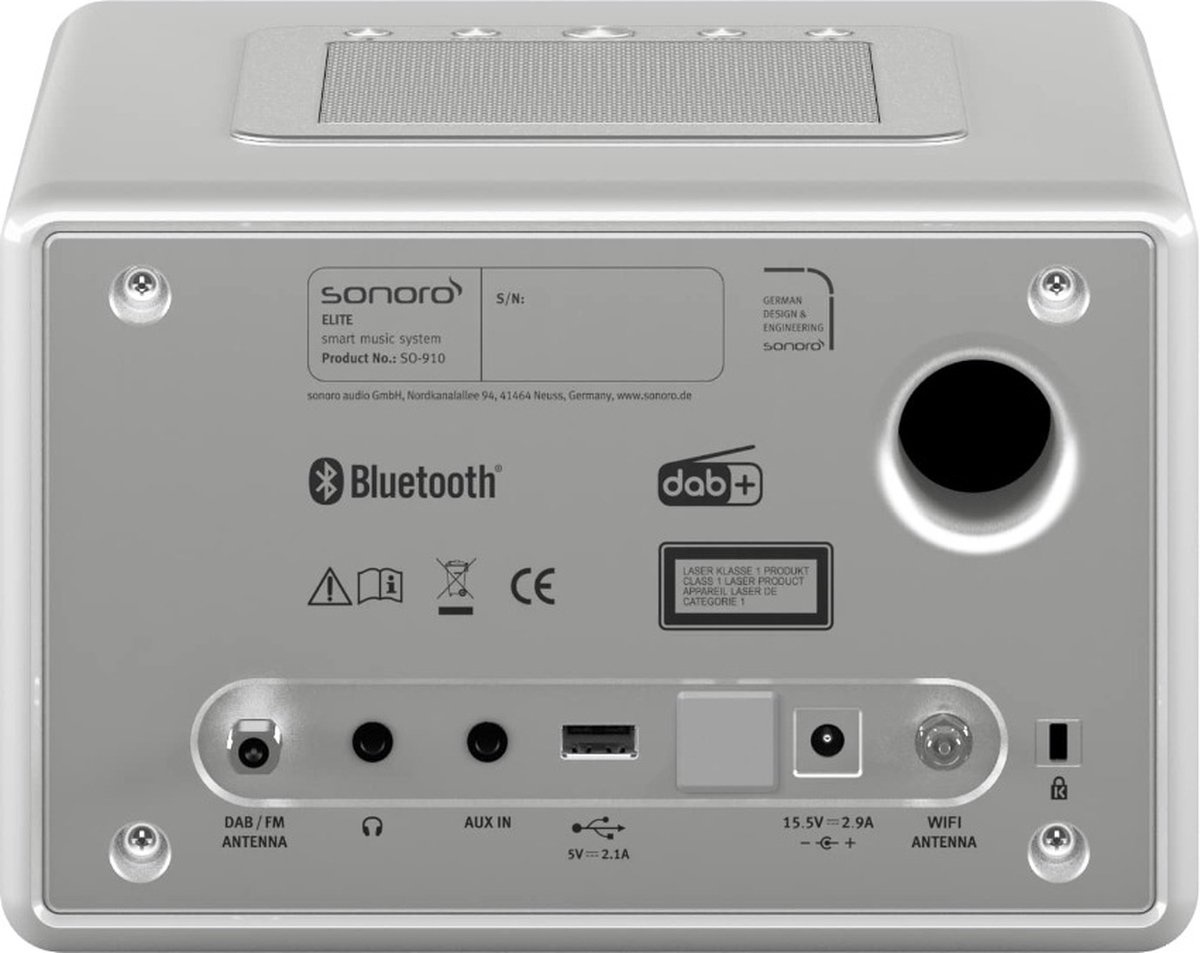Sonoro ELITE X Zilver - Radio