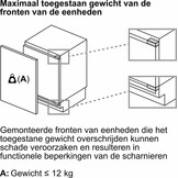 Bosch KUR21VFE0 - Onderbouw koelkast