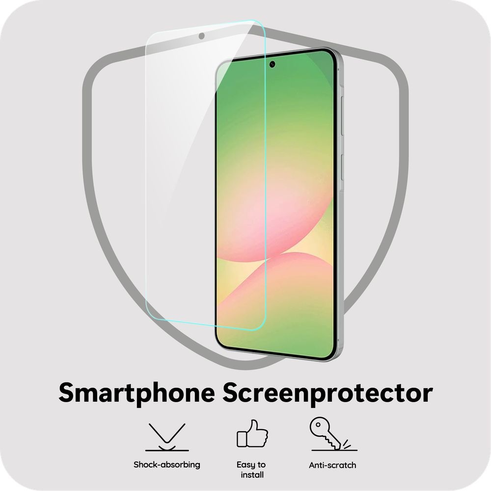 Just in Case Samsung Galaxy A37 / A57 Tempered Glass - Screenprotector