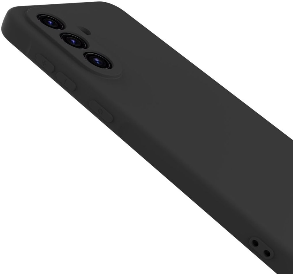 Just in Case Premium Liquid Color TPU Case Samsung Galaxy A26 Zwart - Telefoonhoesje