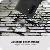 Just in Case PrimeWallet Case Samsung Galaxy A37 PU leer Zwart - Telefoonhoesje