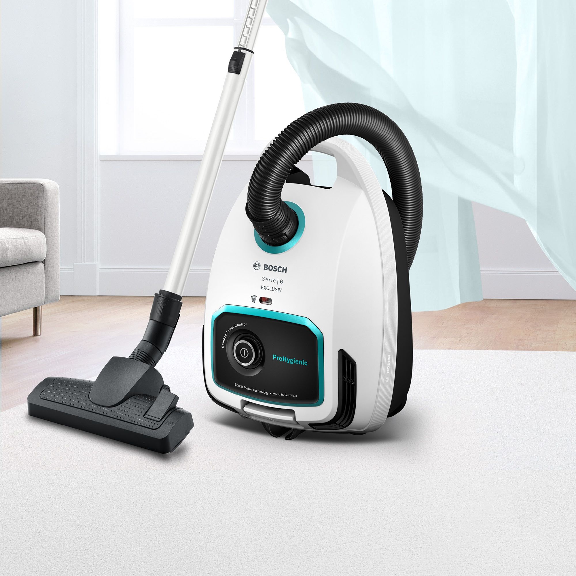 Bosch Serie 6 ProHygienic BGL6HYG2 - Stofzuiger met zak
