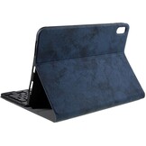 Just in Case Apple iPad 2022 Vintage Bluetooth Keyboard Cover Zwart - Tablethoes
