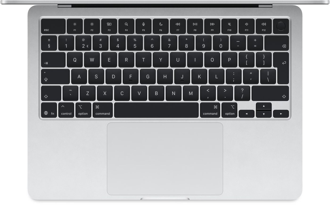 Apple MacBook Air 13 inch (2025) M4 16GB 256GB Silver - Laptop
