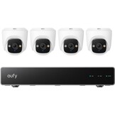 Eufy PoE NVR Security System E41 (NVR + 4x E41 Turret Cam) - Beveiligingscamera