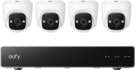 Eufy PoE NVR Security System E41 (NVR + 4x E41 Turret Cam) - Beveiligingscamera