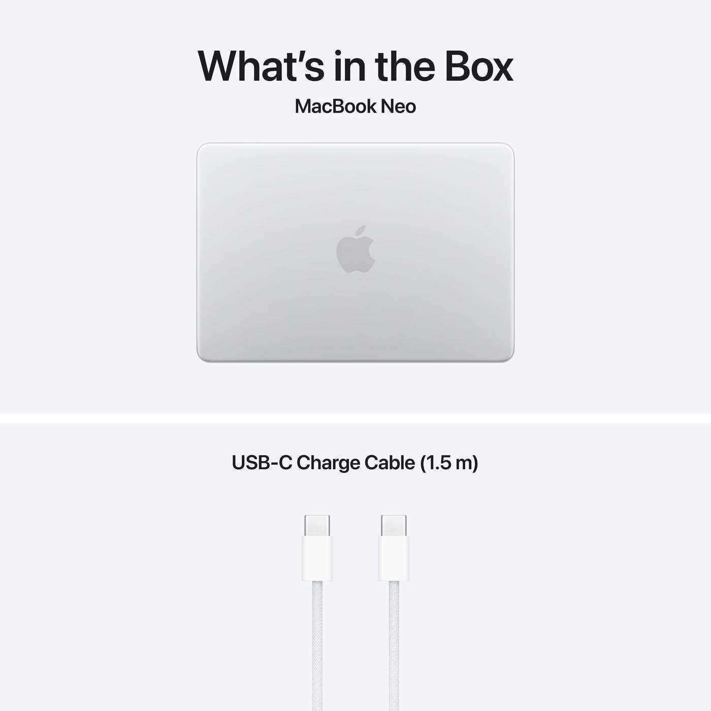 Apple MacBook Neo (2026) A18 Pro 8GB 256GB Silver - Laptop