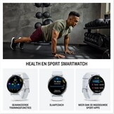 Garmin Venu 3S Goud/Wit - Smartwatch