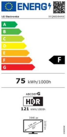 LG 55QNED84A6C (2025) - QNED TV