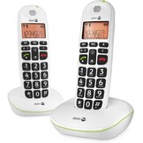 Doro PhoneEasy 100w Mono Wit - Senioren telefoon
