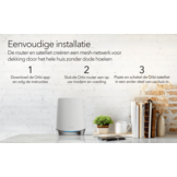 Netgear Orbi RBK752 Multiroom WiFi 6 Mesh systeem - Router