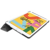 Just in Case Smart Tri-Fold Case - Apple iPad 10.2 - Grijs - Tablethoes