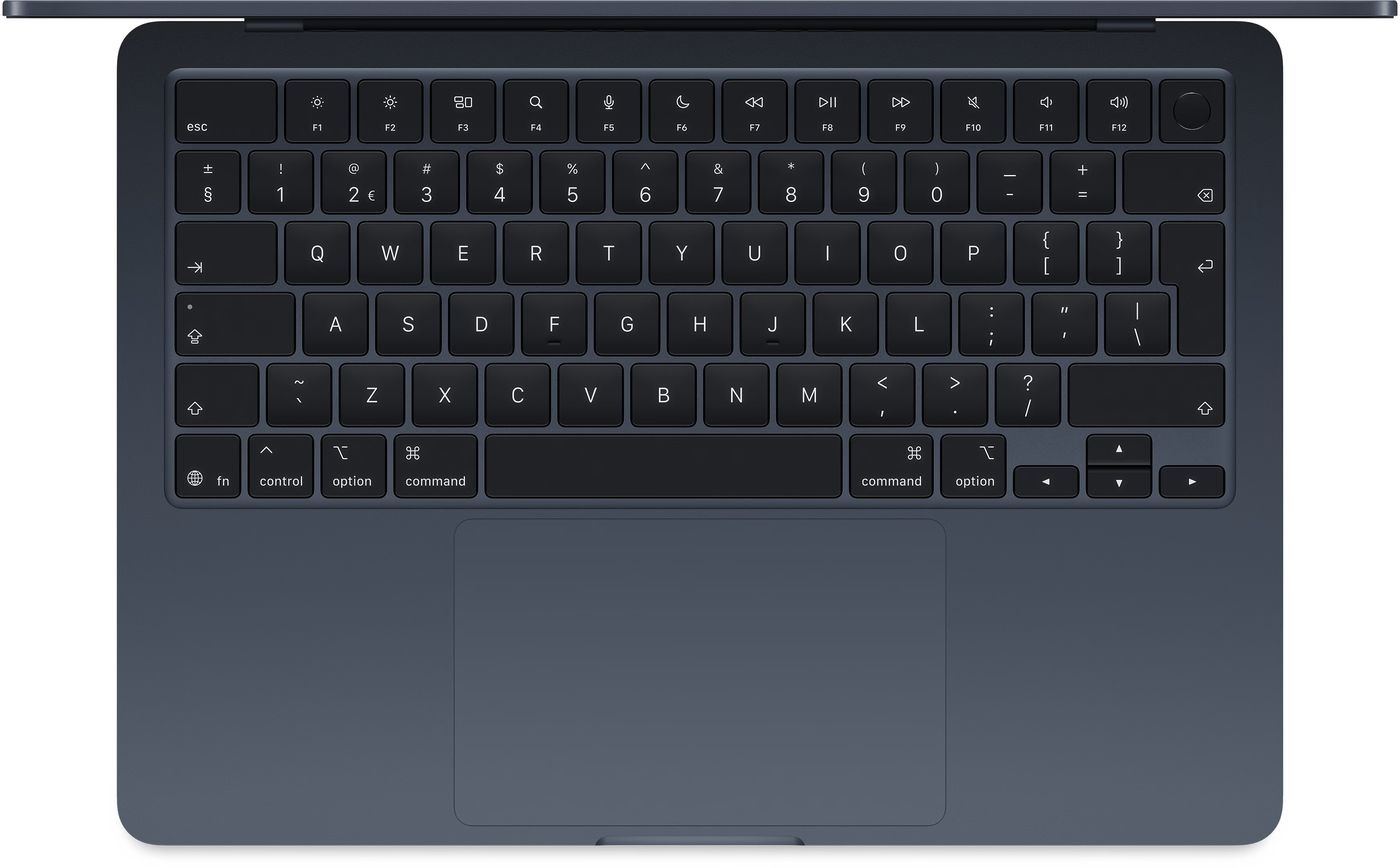 Apple MacBook Air 13 inch (2025) M4 16GB 256GB Middernacht - Laptop