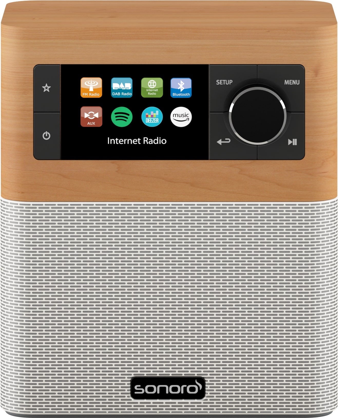 Sonoro Stream SO-410 V2 Maple/Wit - Radio