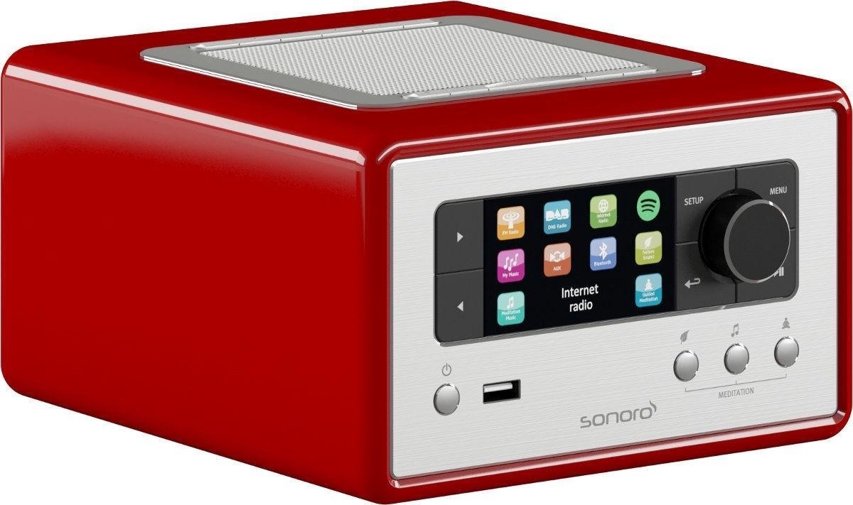 Sonoro RELAX 810 V2 Rood - Radio