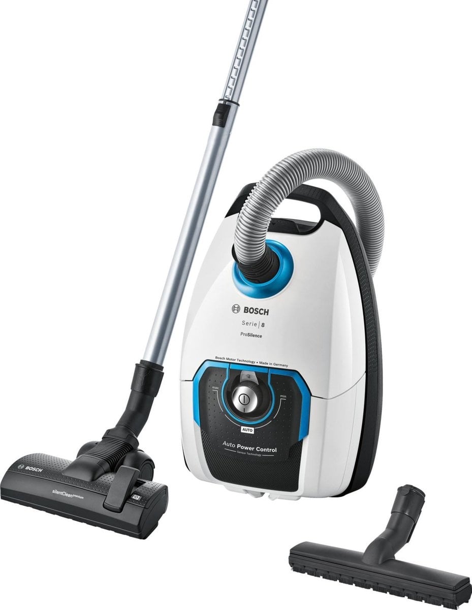 Bosch Serie 8 BGL8SIL1L ProSilence - Stofzuiger met zak