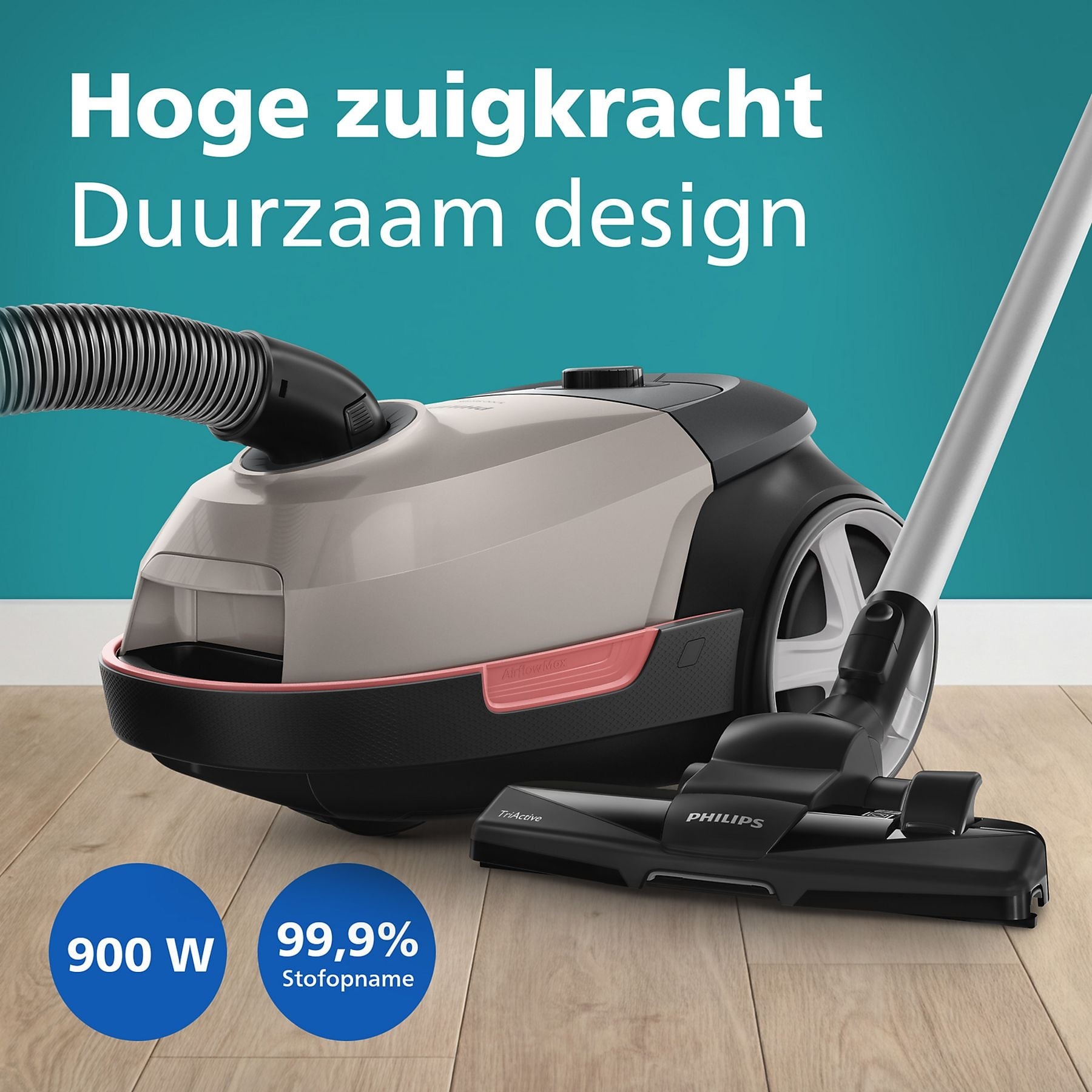 Philips 5000 Series XD5122/10 - Stofzuiger met zak