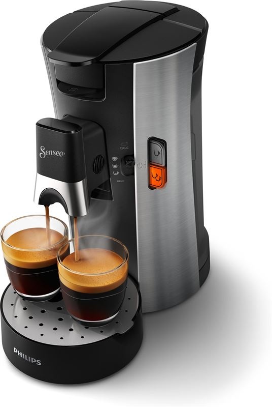 Philips Senseo Select CSA250/10 (Metal) - Koffiemachine