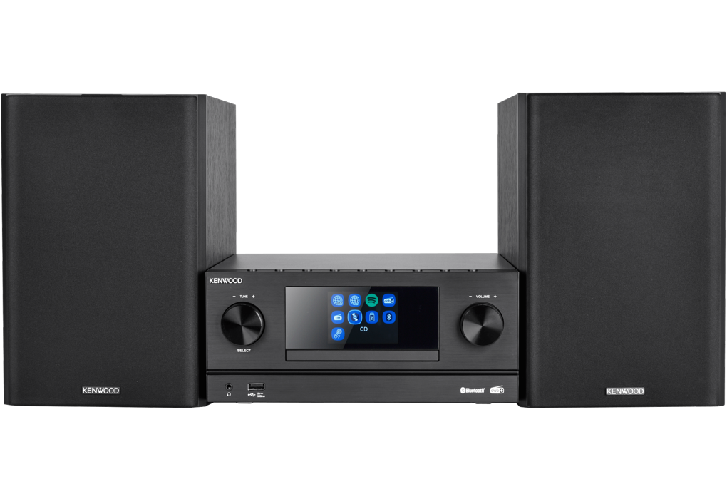 Kenwood M-9000S Zwart - Stereo set