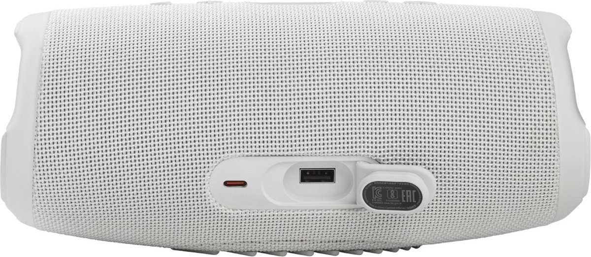 JBL Charge 5 Wit - Draadloze speaker