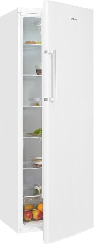 Exquisit KS350-V-H-040EW - Vrijstaande koelkast