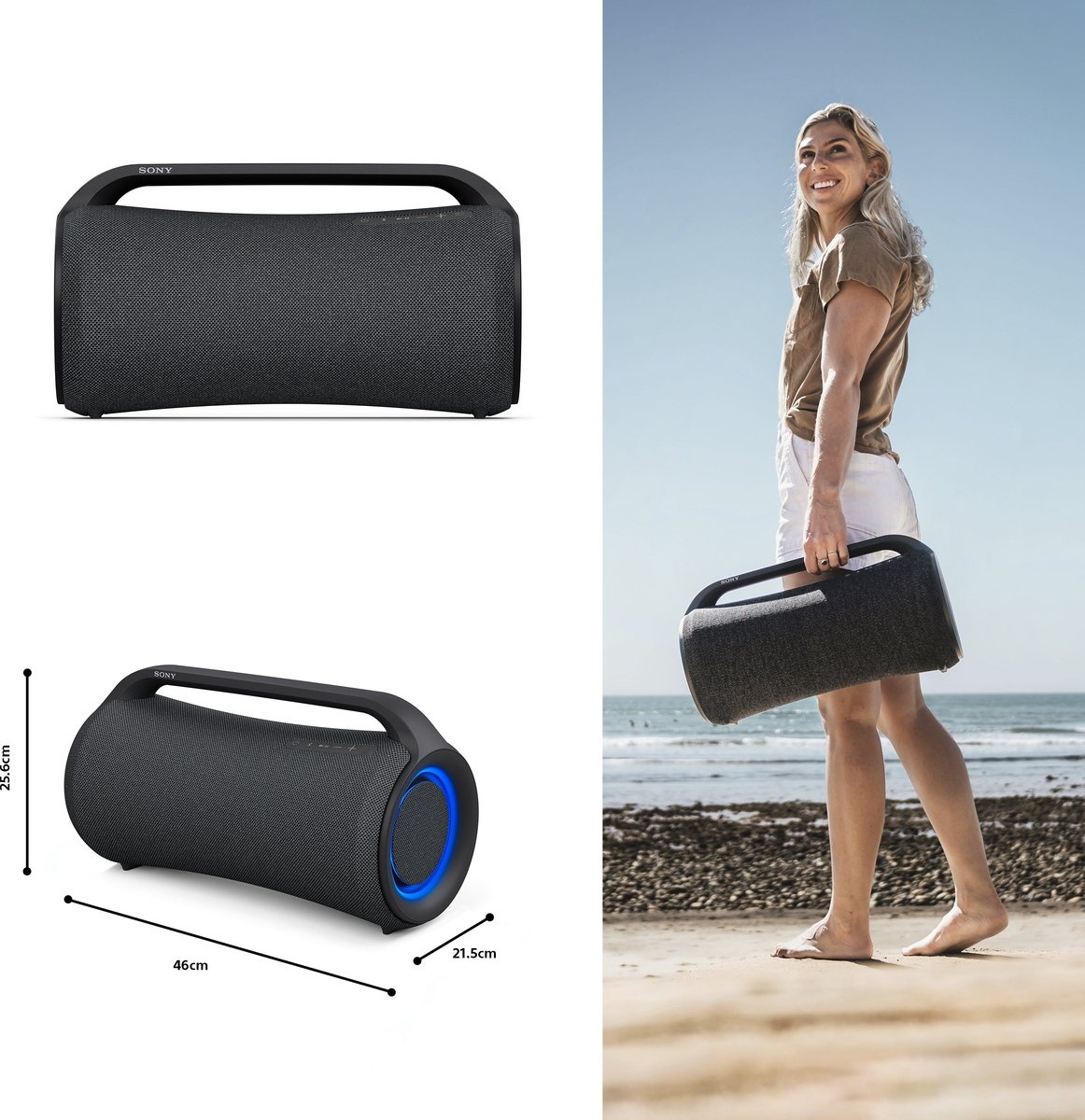 Sony SRS-XG500 Zwart - Draadloze speaker
