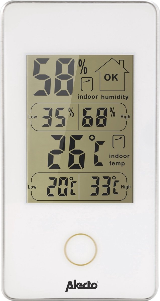 Alecto WS-75 - Binnenthermometer
