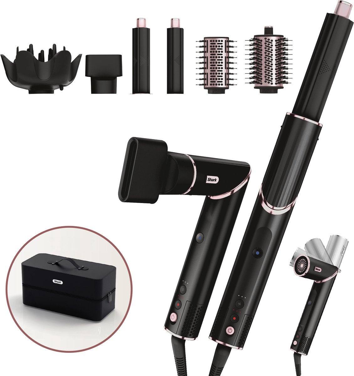 Shark FlexStyle 5-in-1 Föhn en Multistyler - Krulborstel