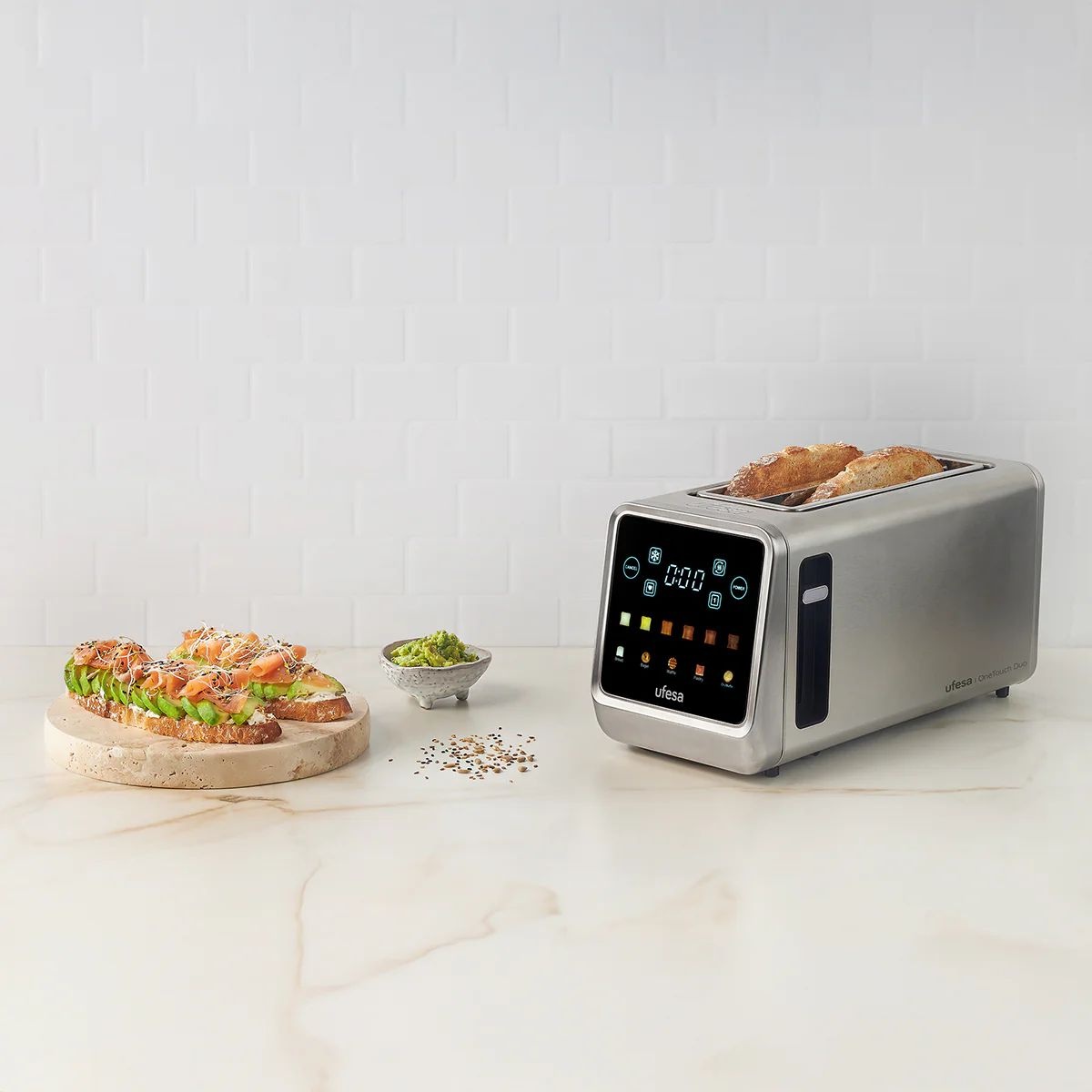 Ufesa OneTouch Duo Plus - Broodrooster