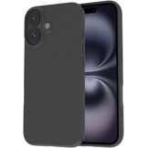 Just in Case iPhone 16 Zero Soft TPU Case Zwart - Telefoonhoesje