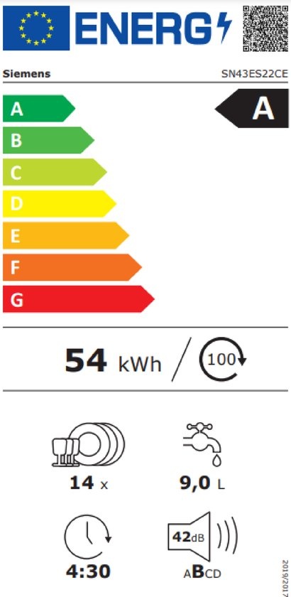Bosch SMS4ELI06F Serie 4 - Vrijstaande vaatwasser