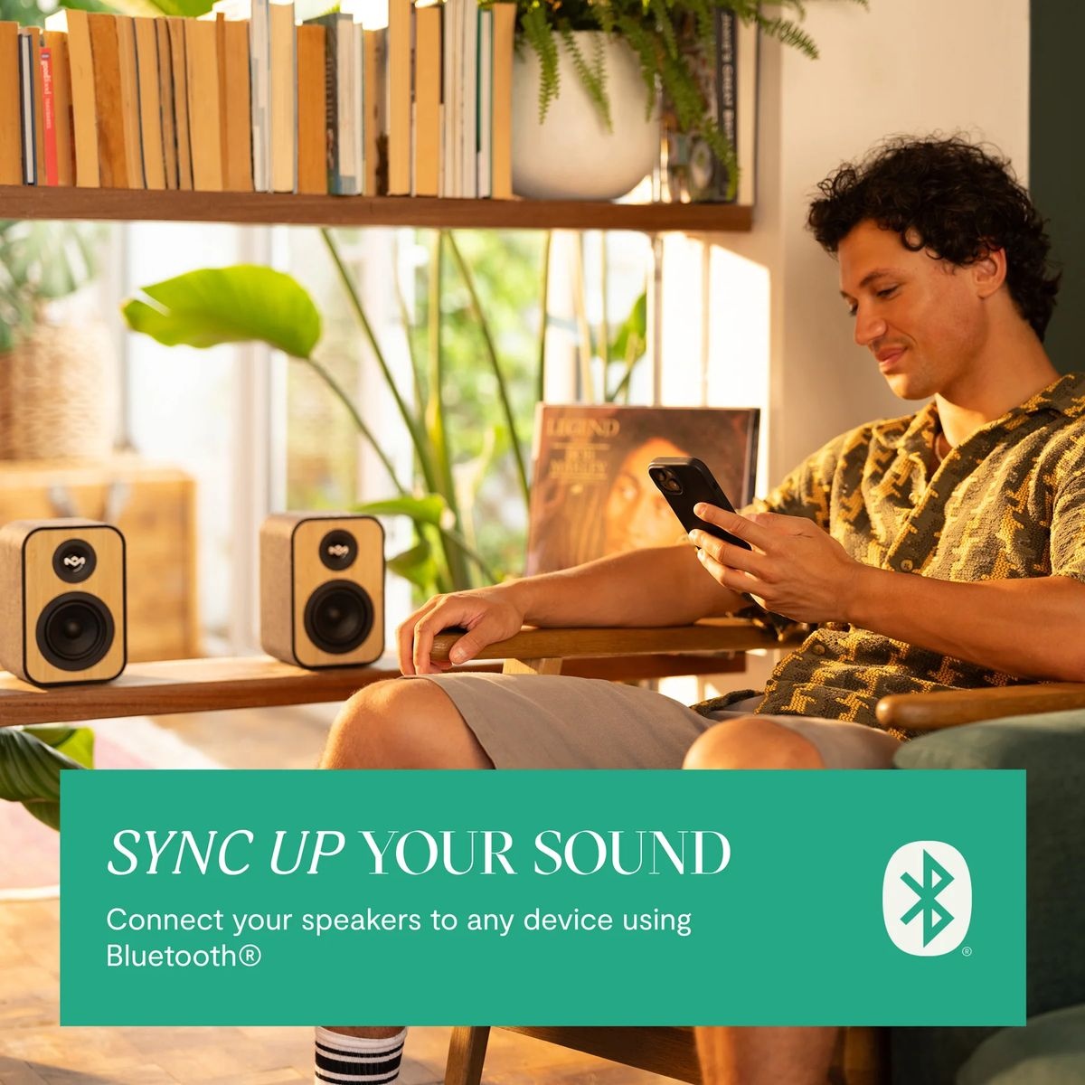 House of Marley Uplift - Boekenplank speaker