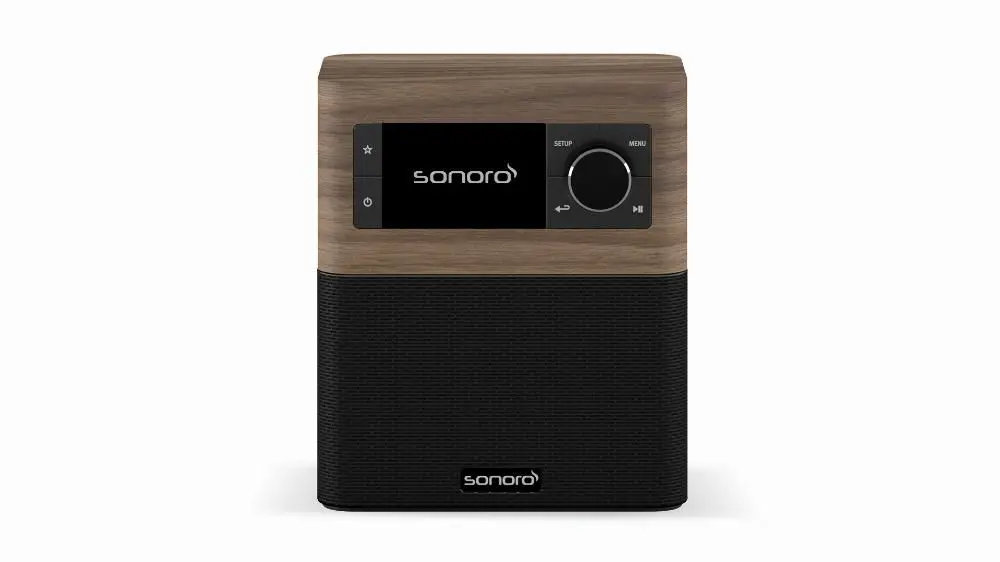 Sonoro STREAM (2025) Walnoot/Zwart - Radio