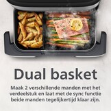 Philips Series 5000 Dual Basket NA565/02 - Airfryer