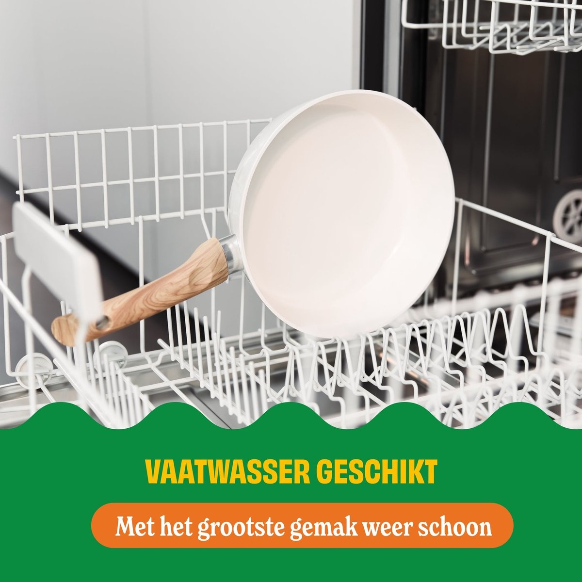 Cook & Pan Taupe of Mind Kookpan met deksel 22 cm