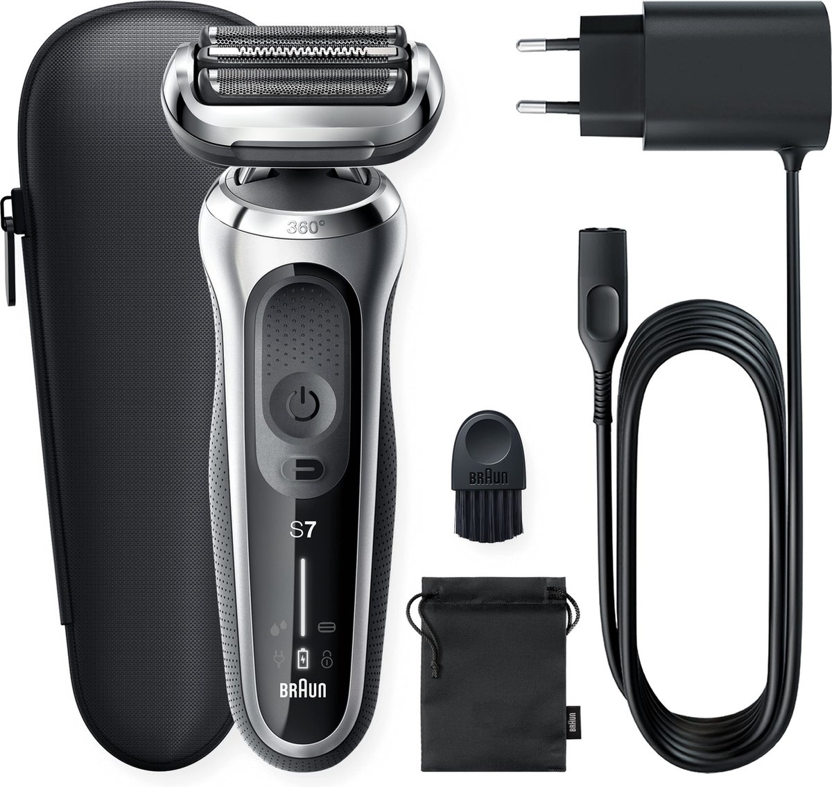 Braun Series 7 71-S1000s Wet & Dry Zilver - Scheerapparaat